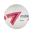 Mitre Ultragrip Netball 4 White/Black/Purple 4 White
